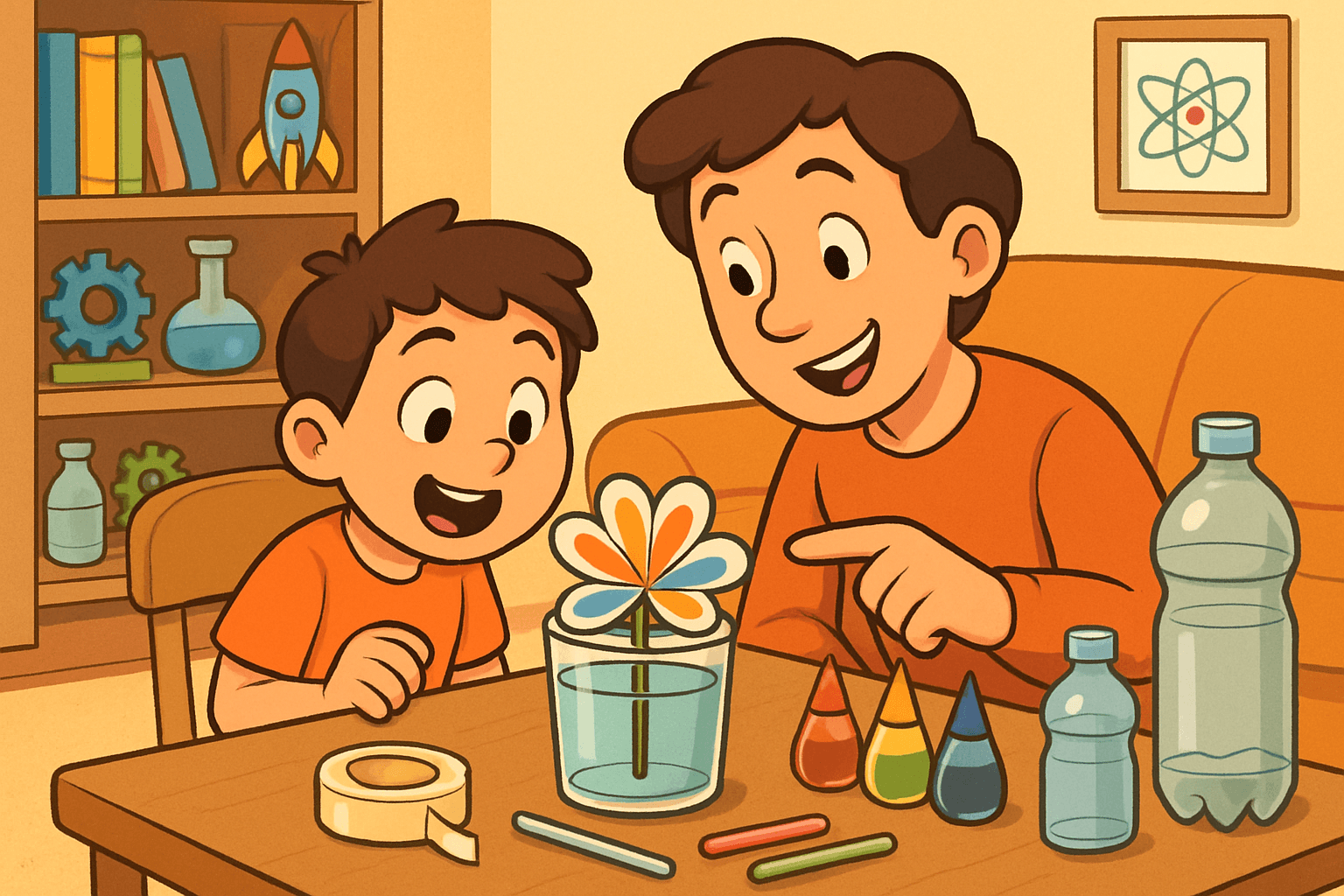 Bắt đầu hành trình STEM cùng con tại nhà: Hướng dẫn chi tiết cho bố mẹ