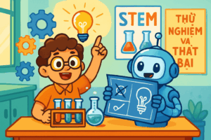 Đừng sợ con thất bại: triết lý thử và sai trong giáo dục STEM