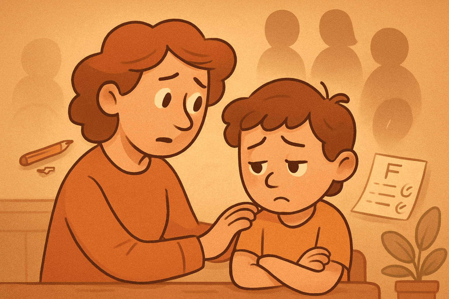 Tại sao cha mẹ thường lo lắng khi con thất bại?