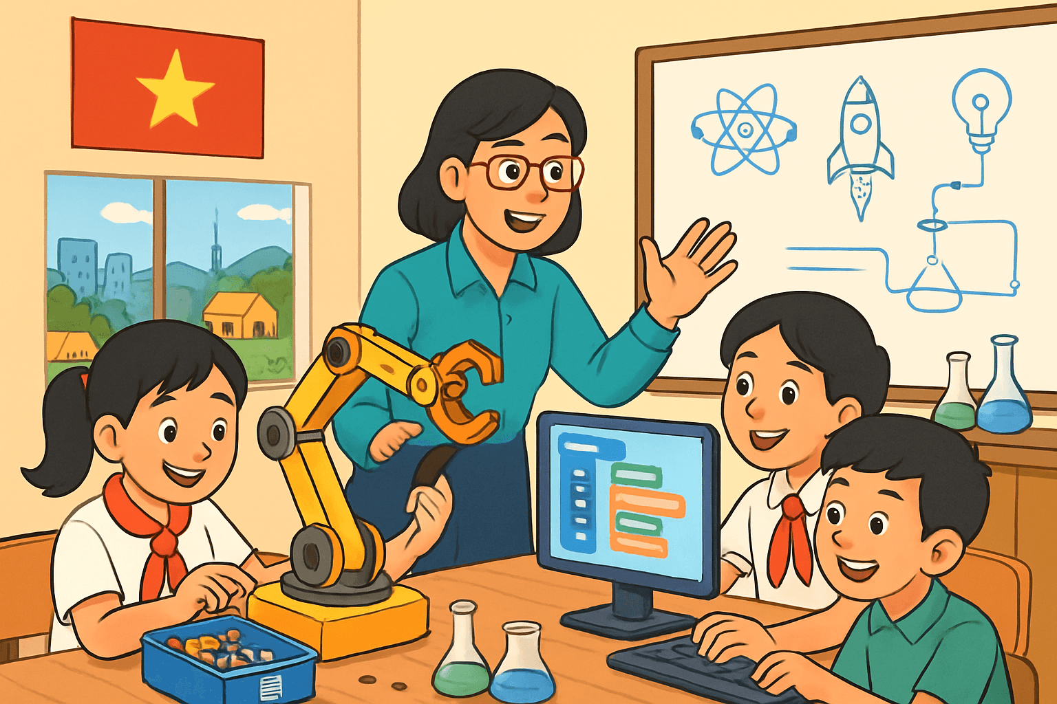 Thực trạng Giáo dục STEM tại Việt Nam: Cơ hội và Thách thức