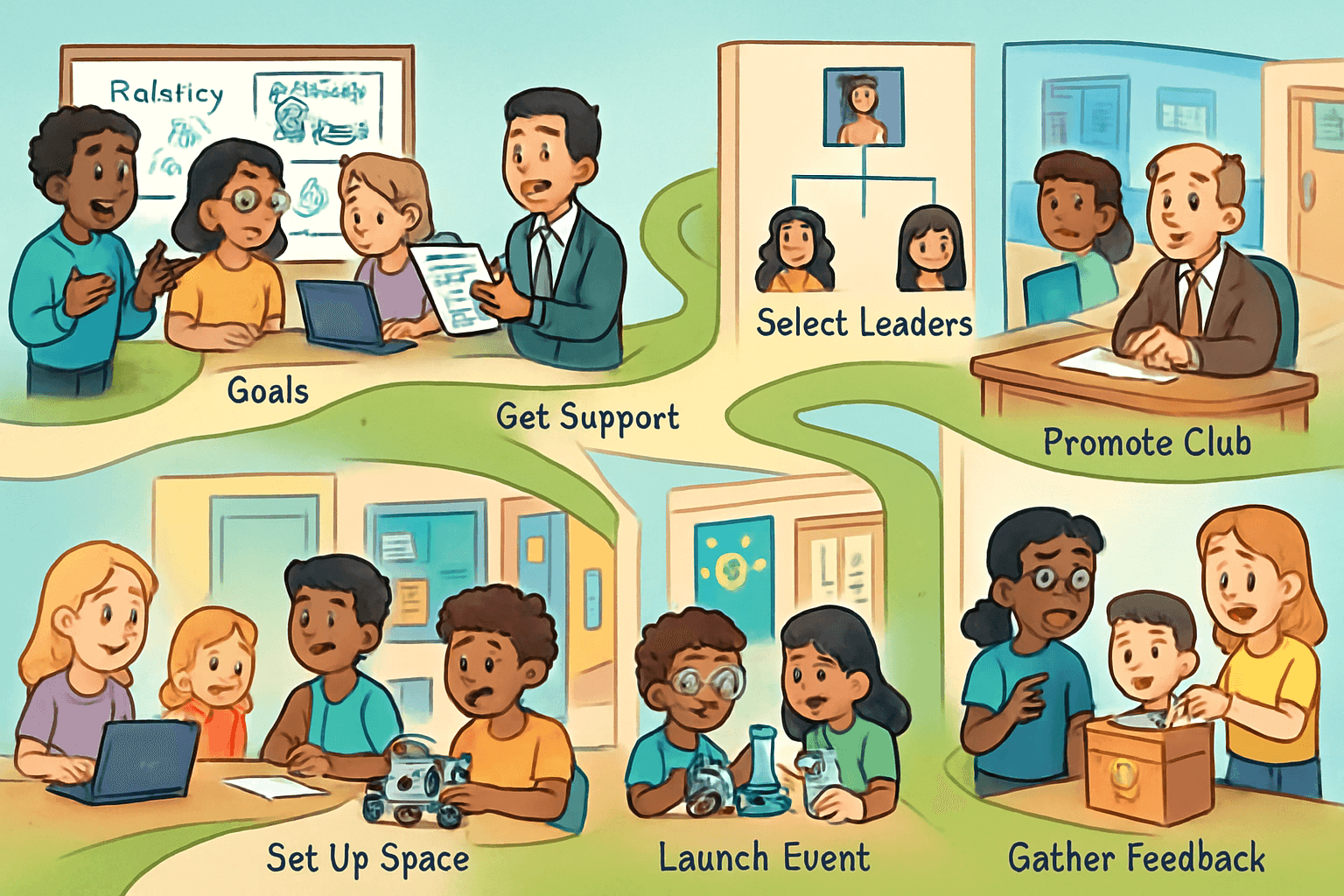 Lộ trình 7 bước xây dựng CLB STEM thành công từ A-Z