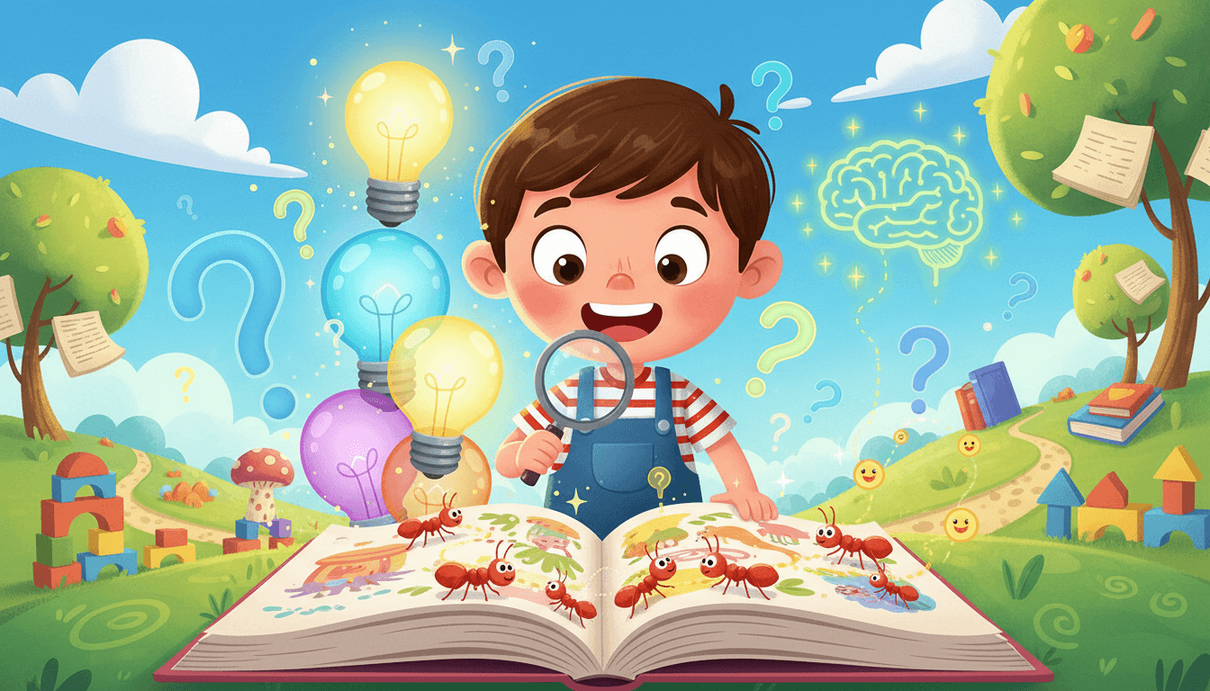 Tại sao tò mò là 'công tắc' bật mở siêu năng lực học tập tiềm ẩn của trẻ?