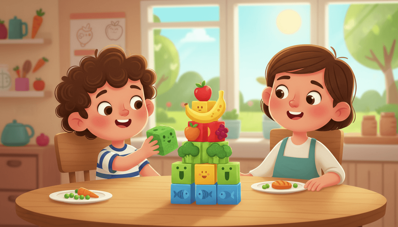 Tại sao bé lại “ghét” rau xanh? Biến giờ ăn thành cuộc vui với dự án STEM Tháp Dinh Dưỡng