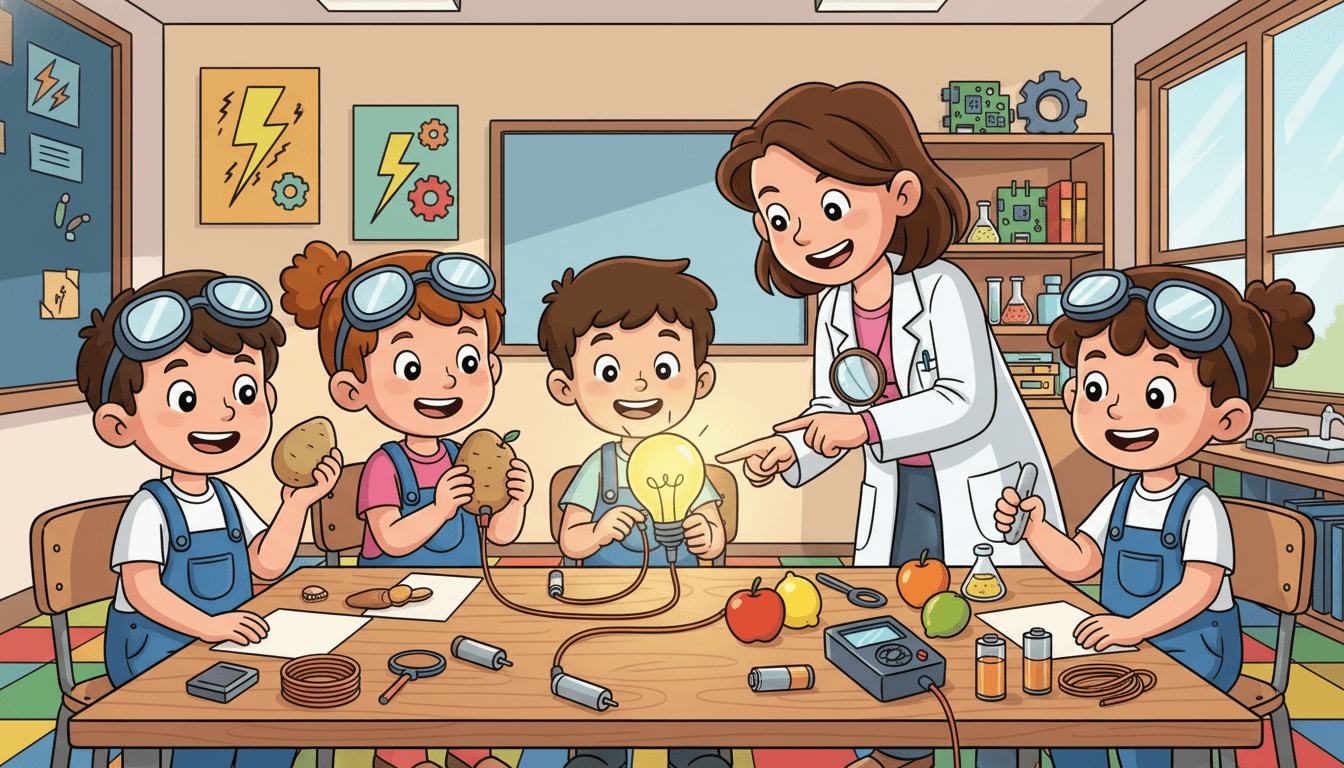 “Trạm Phát Điện Mini” - Lớp học biến bé thành “nhà phát minh” nhí tại Học Viện Khám Phá