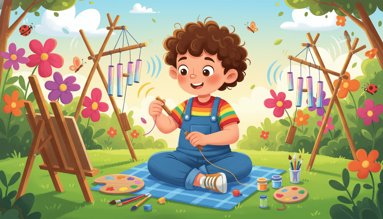 Tại sao dự án làm chuông gió lại là một trải nghiệm STEAM tuyệt vời cho bé?