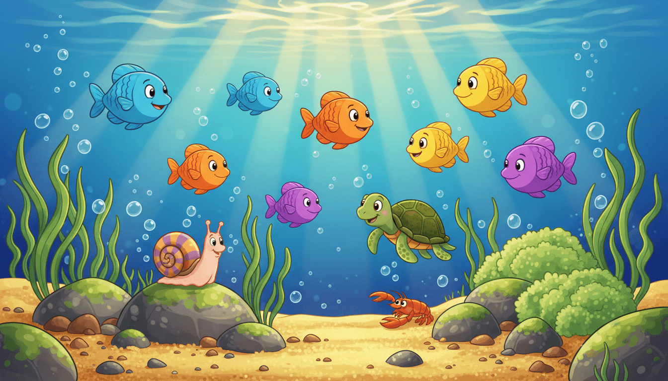 “Hệ sinh thái” là gì? Cùng bé giải mã ngôi nhà chung dưới nước