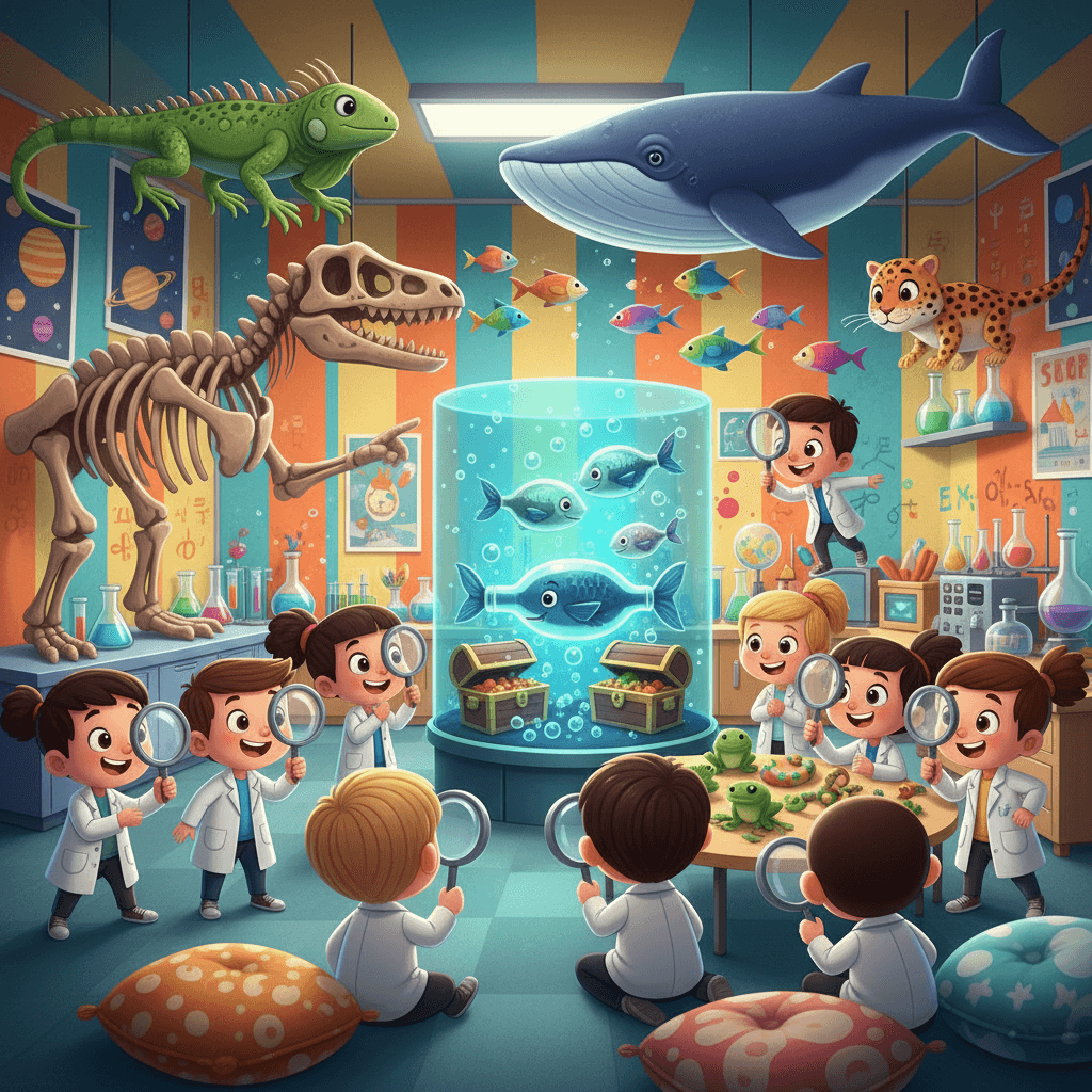 Giới thiệu: Một ngày làm nhà sinh vật học nhí tại Học Viện Khám Phá
